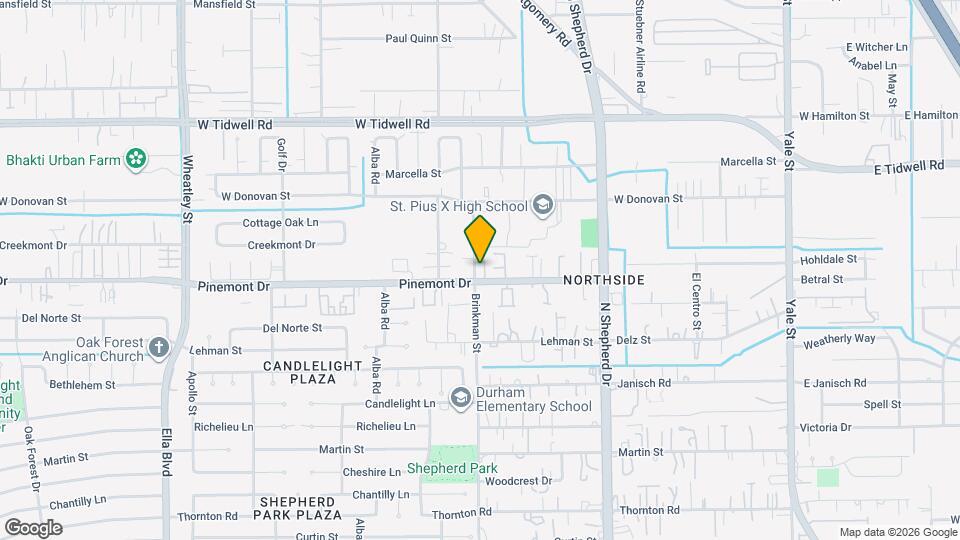 5215 Brinkman Ct Map and Location Details