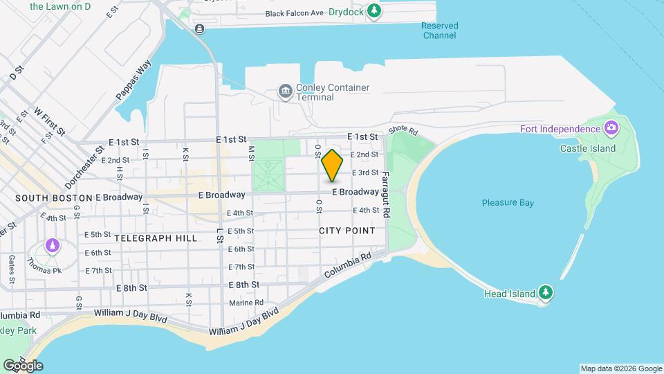 892 E Broadway, Unit Prime City Point Location Map and Location Details