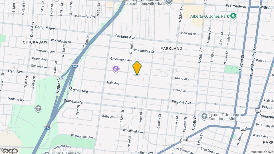 3100 Grand Ave Map and Location Details