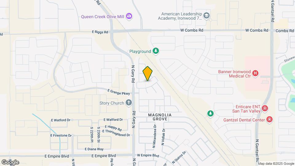 1377 W Highland Rd Mapa y Detalles de la Ubicación