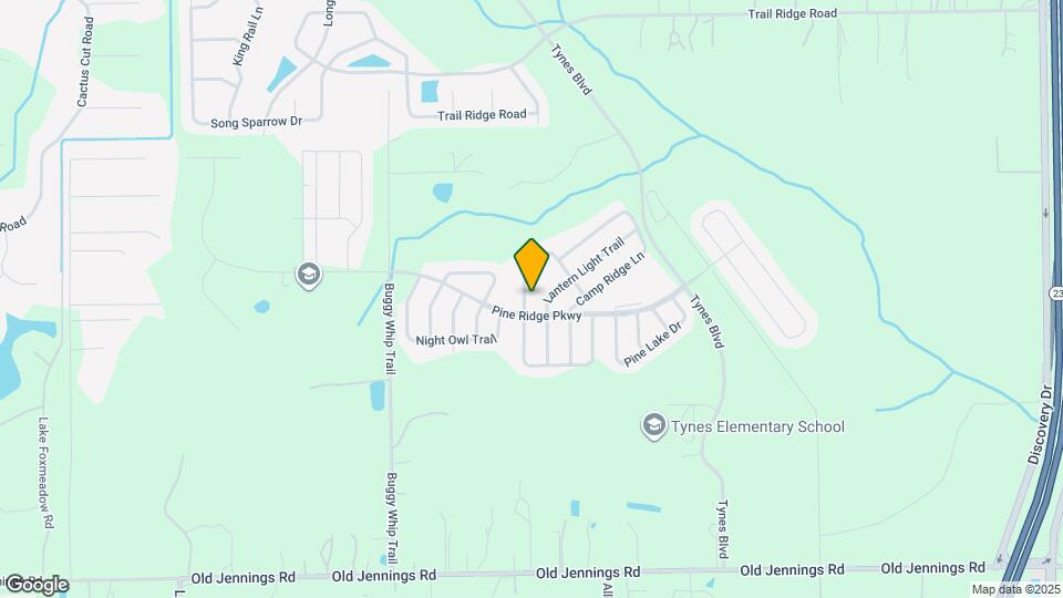 4878 Creek Bluff Ln Mapa y Detalles de la Ubicación