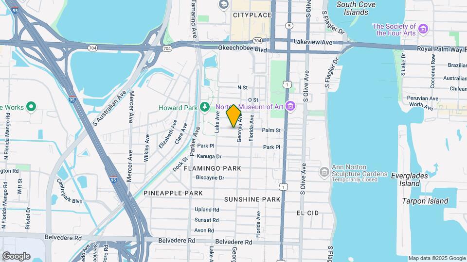 710 Palm St Mapa y Detalles de la Ubicación