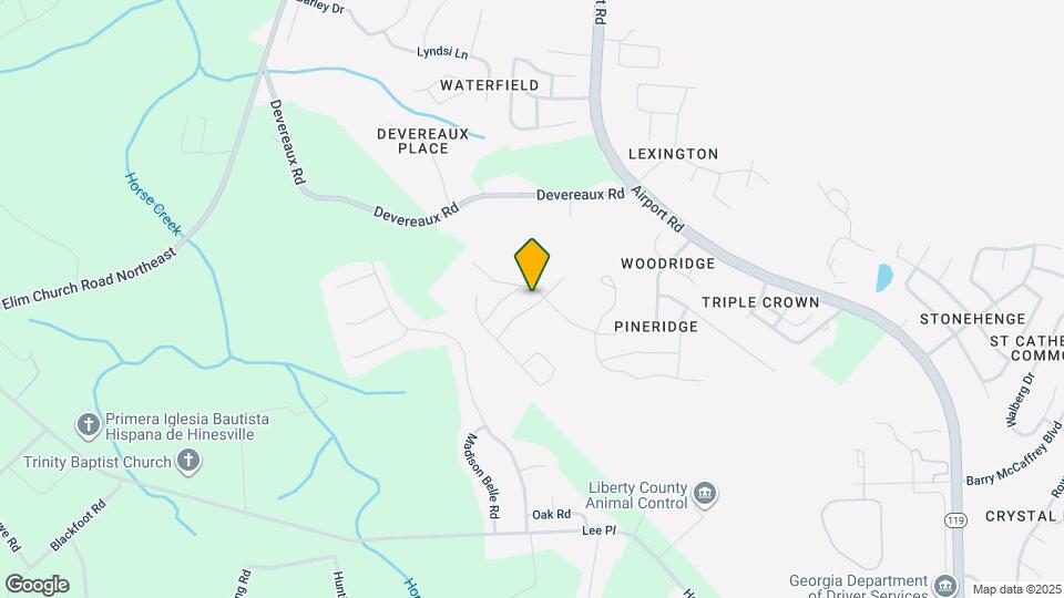 1596 Longleaf Ct Map and Location Details