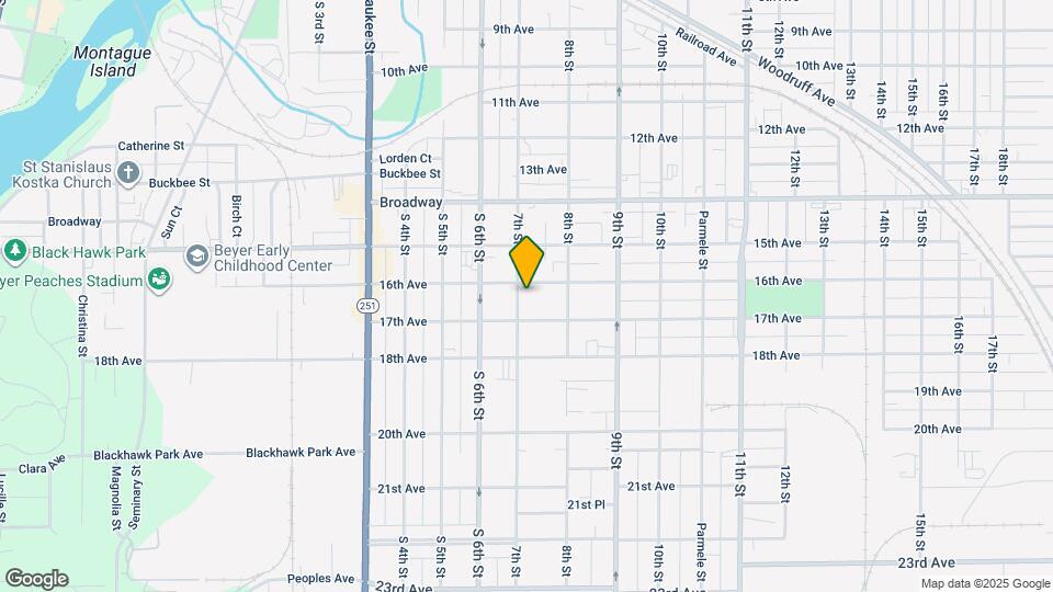 1710 7th St Map and Location Details