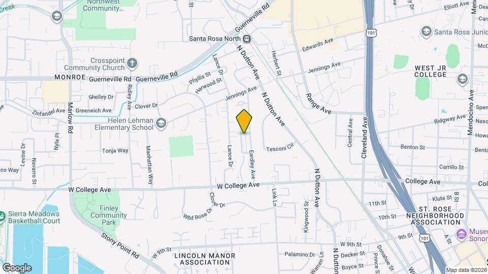 1470 Tammy Way Map and Location Details