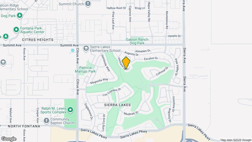 5890 Ventana Dr Map and Location Details