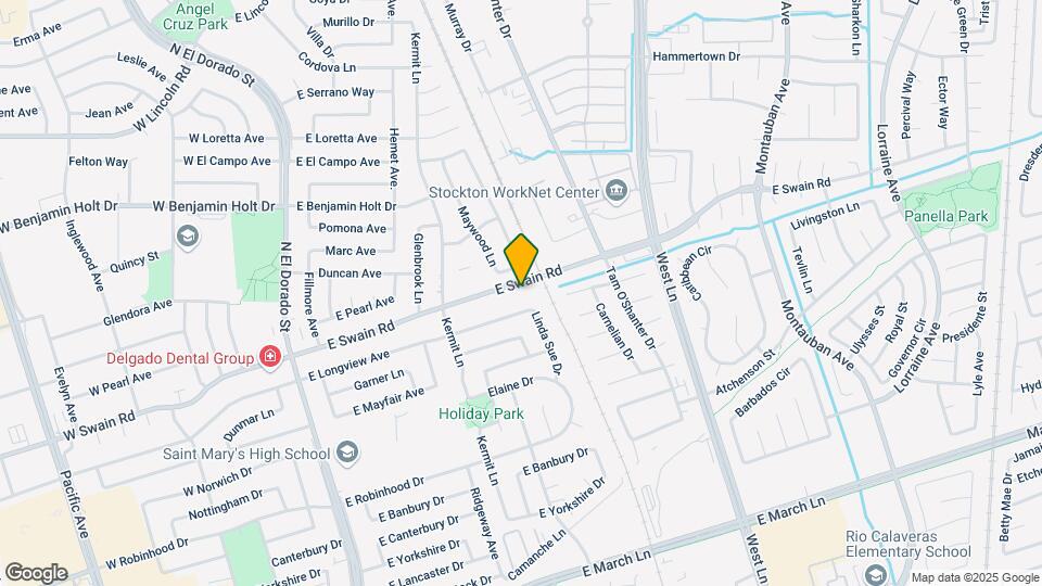 764 E Swain Road Map and Location Details