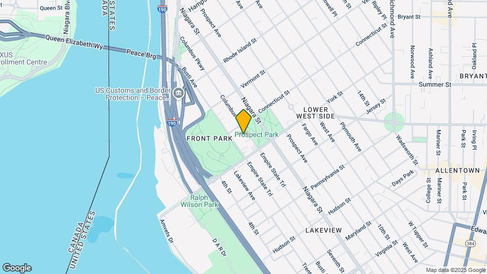 644 Columbus Pkwy Map and Location Details
