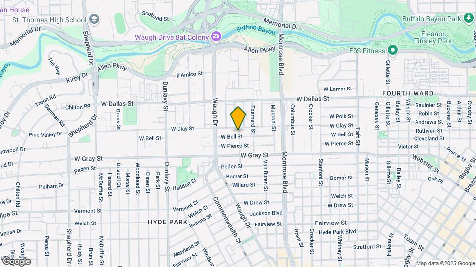 1302 W Bell St, Unit 1 Map and Location Details