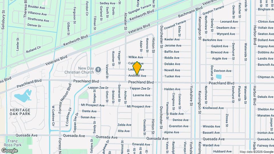20375 Andover Ave Map and Location Details