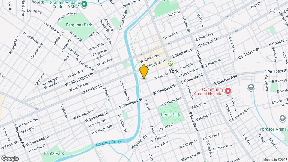 56 S Pershing Ave, Unit A Map and Location Details