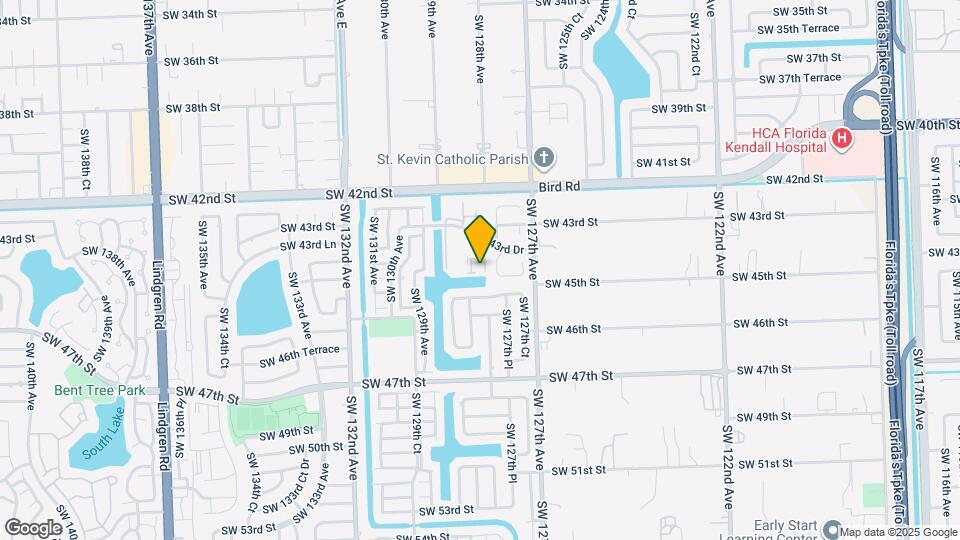 12810 SW 43rd Dr Map and Location Details
