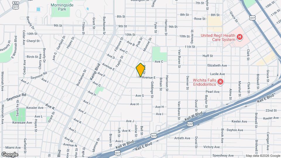 2137 Avenue E Map and Location Details