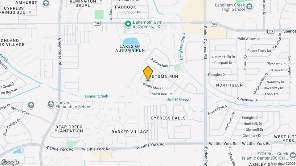 6606 Laurel Glen Dr Map and Location Details