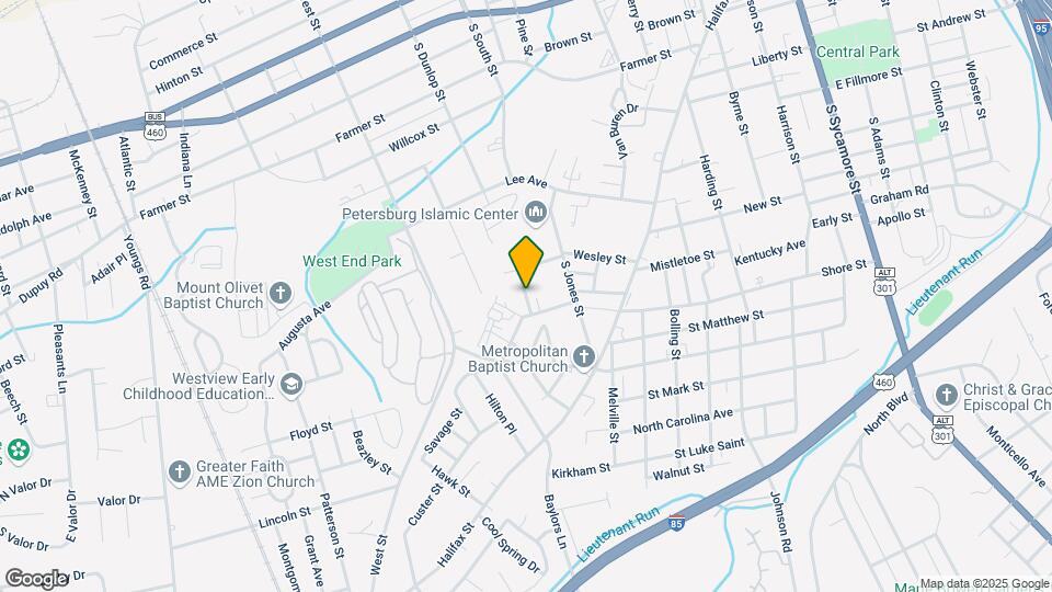 728 Mount Airy St Map and Location Details