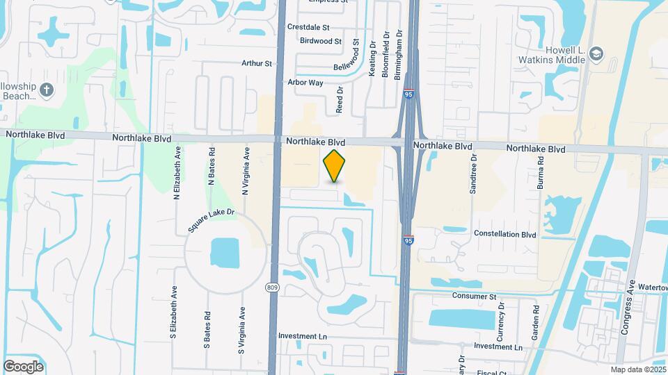 8821 Dania Dr Map and Location Details