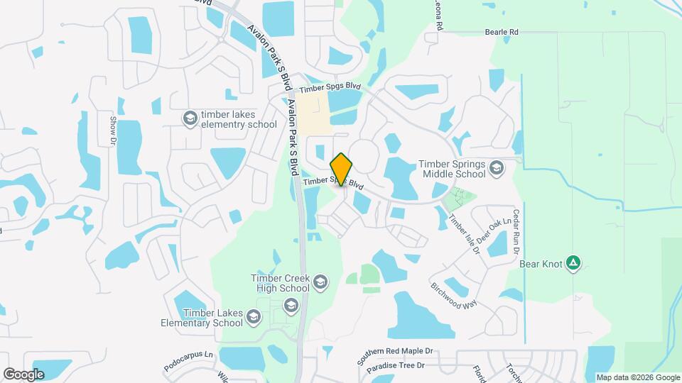 16617 Cedar Crest Dr Map and Location Details