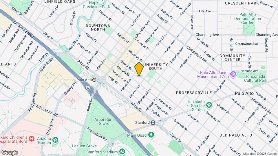 730 Bryant St, Unit West Cottage Mapa y Detalles de la Ubicación