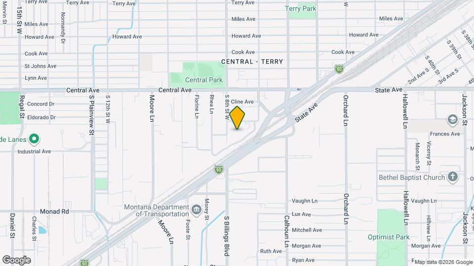 742 1/2 Dunham Ave, Unit C Map and Location Details