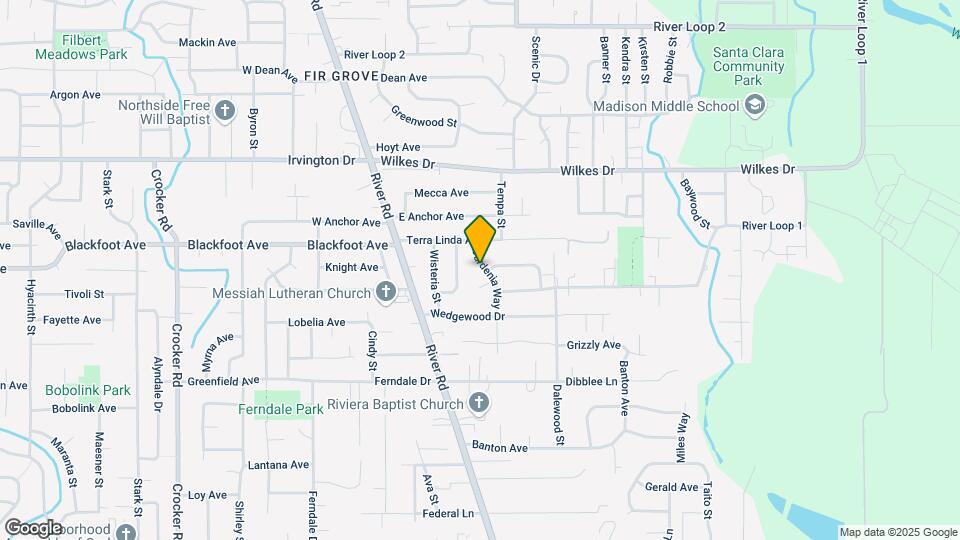 3338 Gardenia Way Map and Location Details