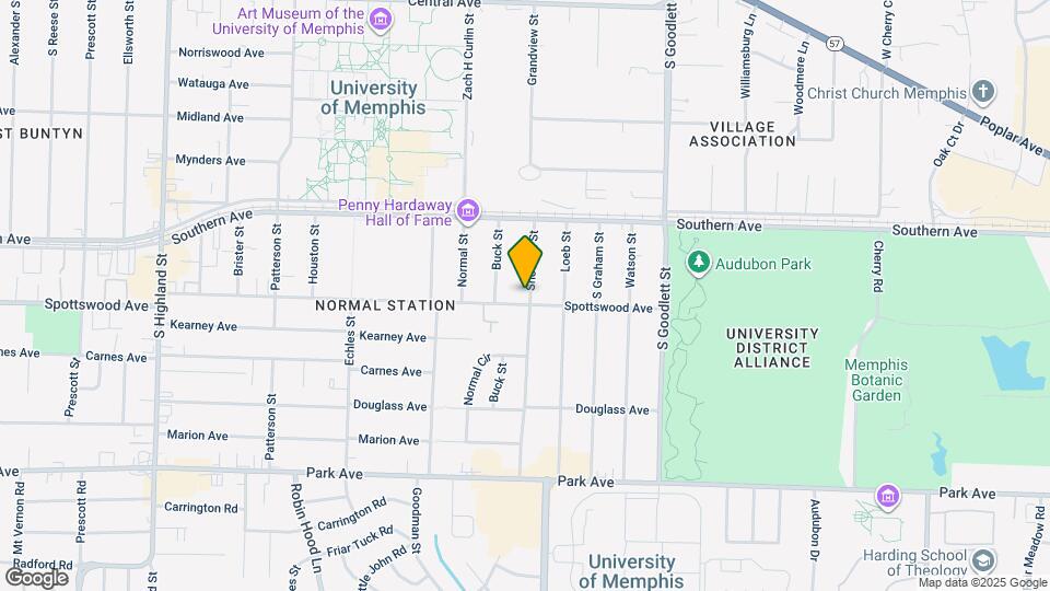 3922 Spottswood Ave Map and Location Details