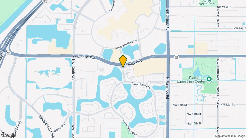 Park At Sawgrass Mills Map and Location Details