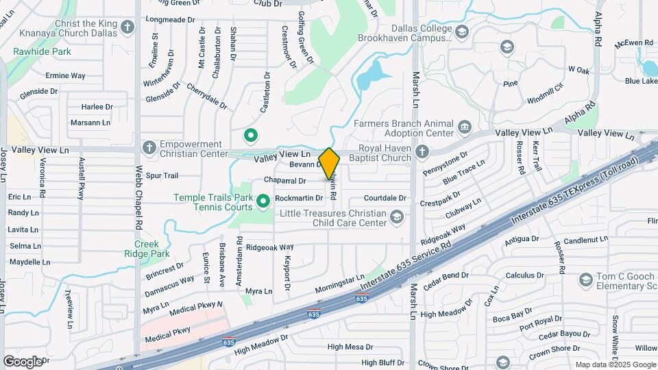 13021 Mitchwin Rd Map and Location Details
