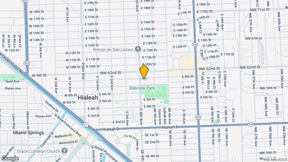 420 E 8th St Map and Location Details