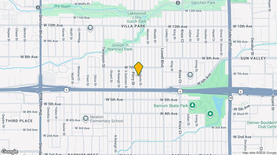 639 Osceola St Mapa y Detalles de la Ubicación