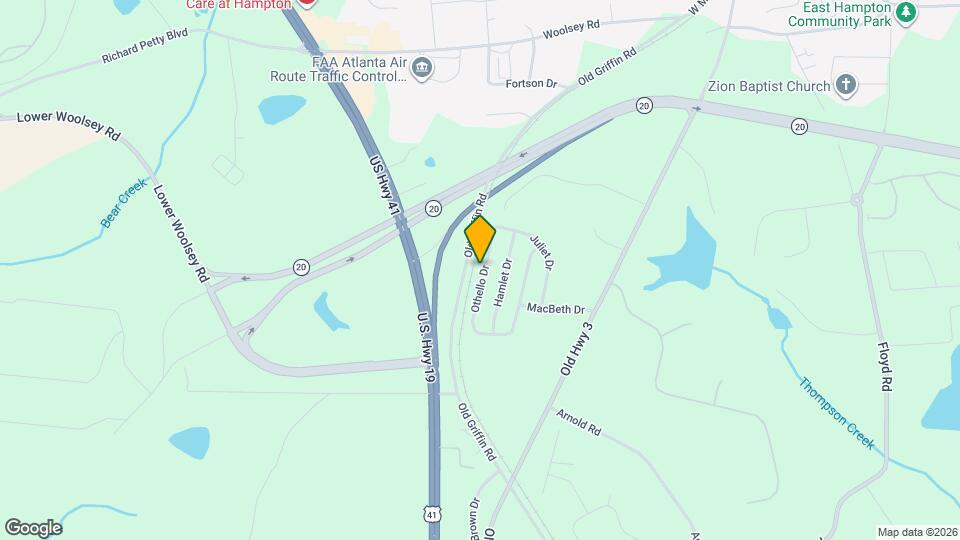 301 Othello Dr Map and Location Details