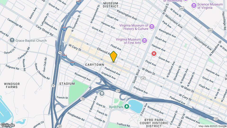 3101 W Cary St, Unit apt B Map and Location Details