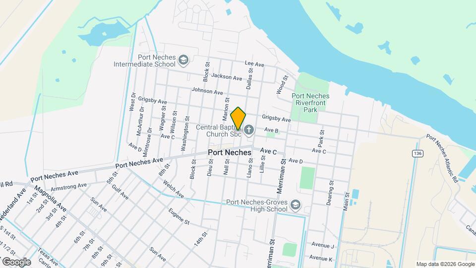 1108 Dallas St Map and Location Details