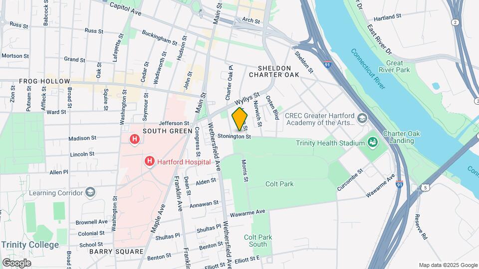 50 Stonington St, Unit 1 Map and Location Details