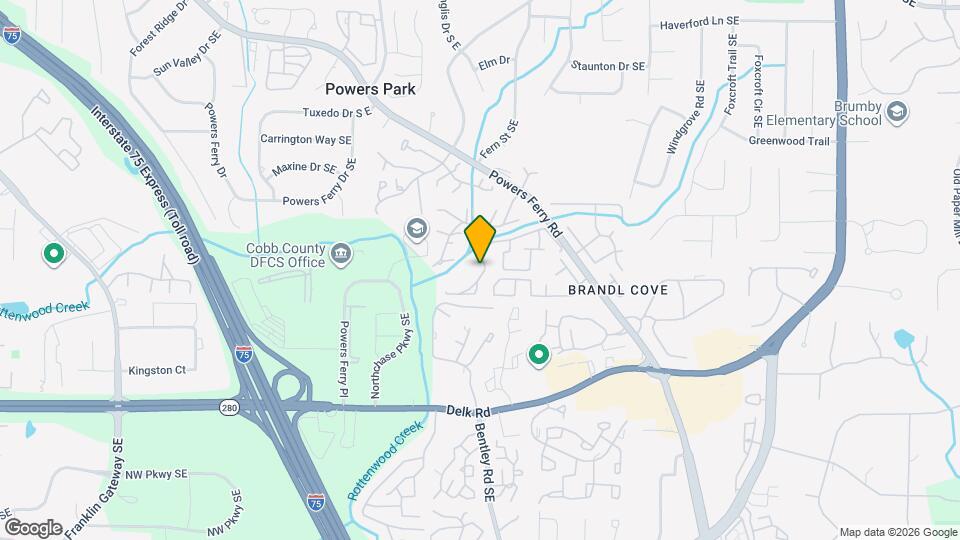 204 Ivy Green Ln SE Mapa y Detalles de la Ubicación