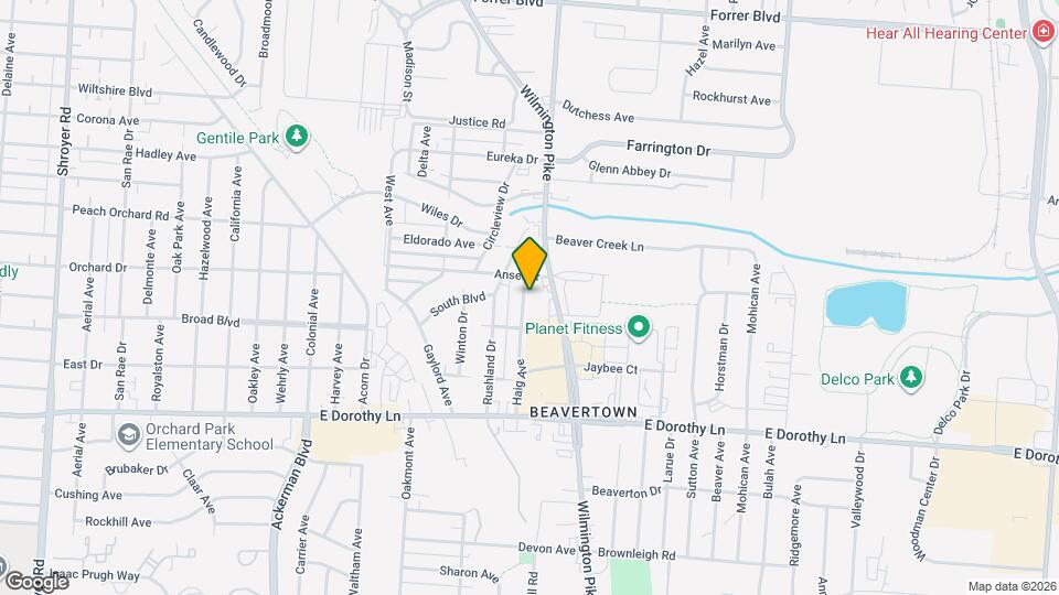 2724 Haig Ave Map and Location Details