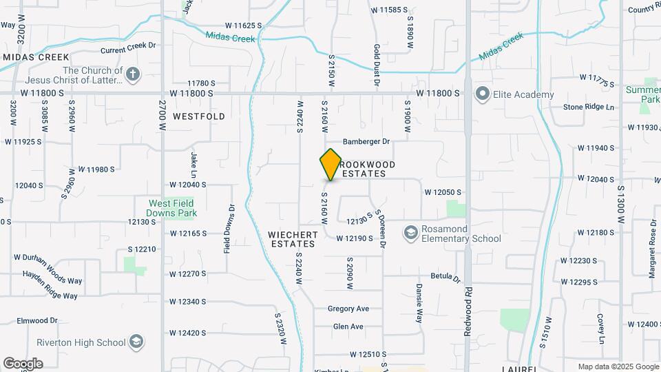 2139 W 12015 S Map and Location Details