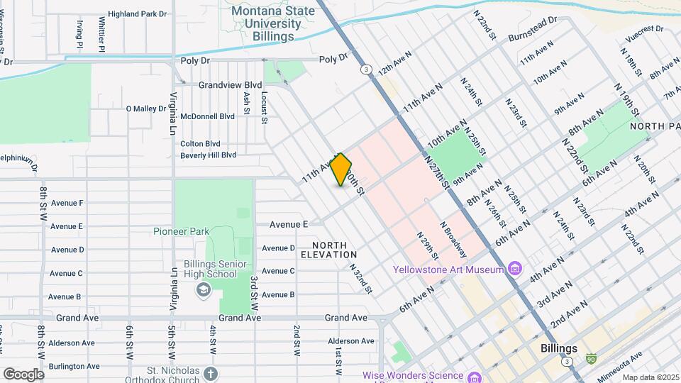 1015 N 31st St Mapa y Detalles de la Ubicación
