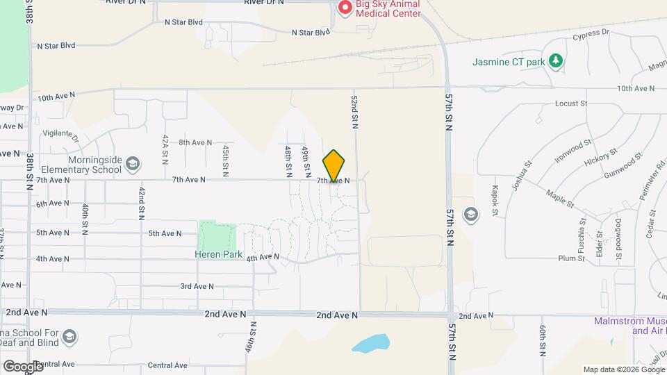 623 Willow Creek Ct Map and Location Details