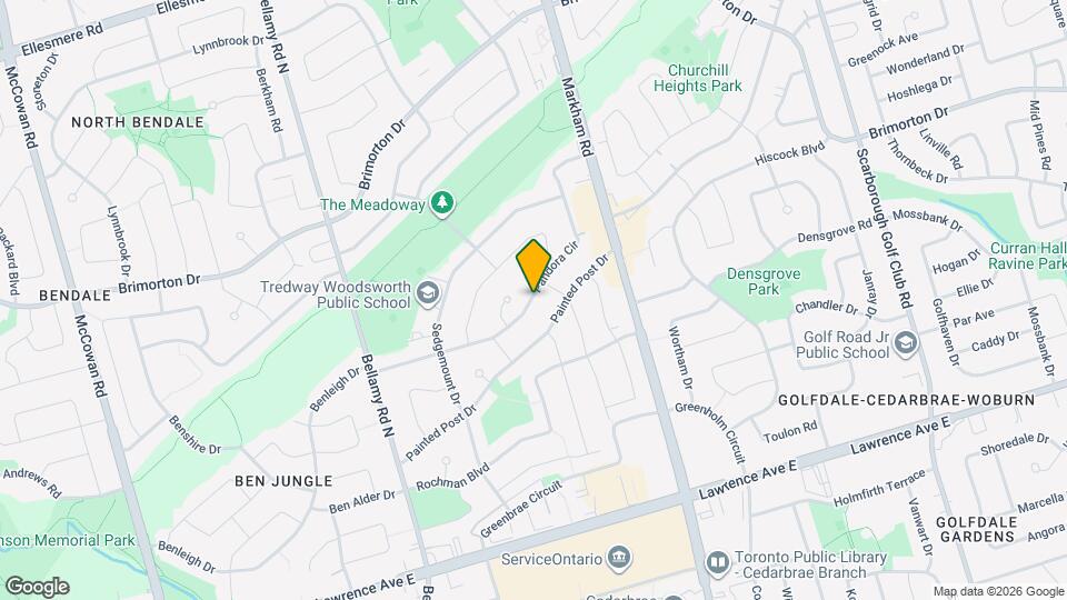 81 Pandora Cir Map and Location Details