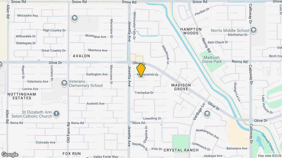 11104 Sonoma Creek Ct Map and Location Details
