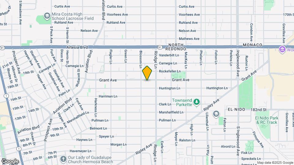 2108 Grant Ave Map and Location Details
