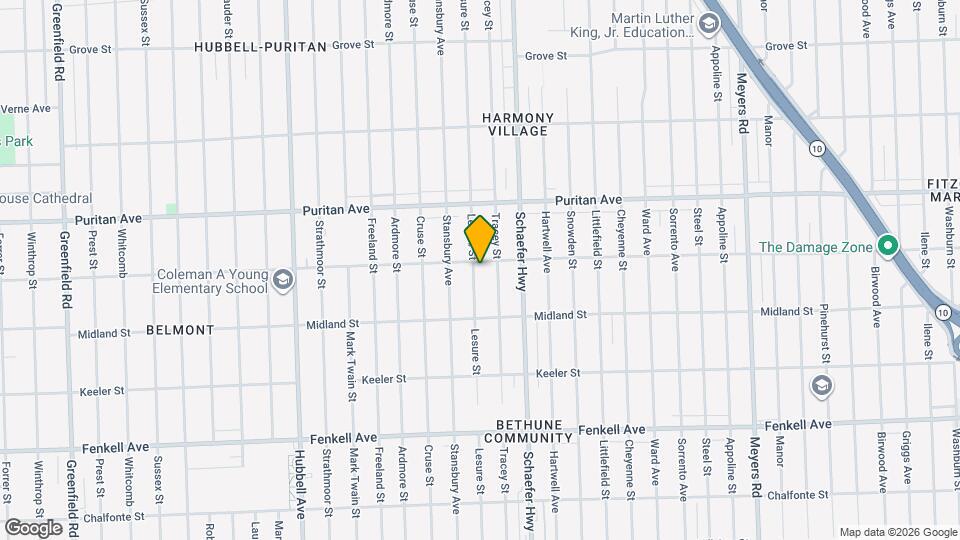 15780 Lesure St Map and Location Details