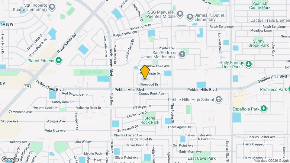 2912 Pino Seco Pl Map and Location Details