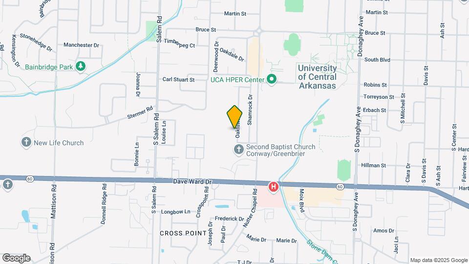 127 Oaklawn Dr Map and Location Details
