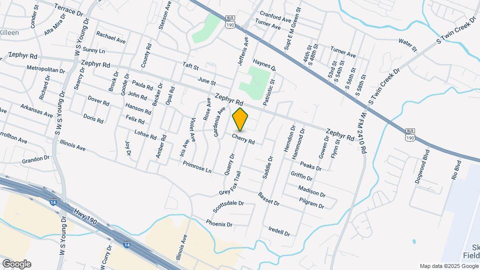 3307 Cherry Rd Mapa y Detalles de la Ubicación
