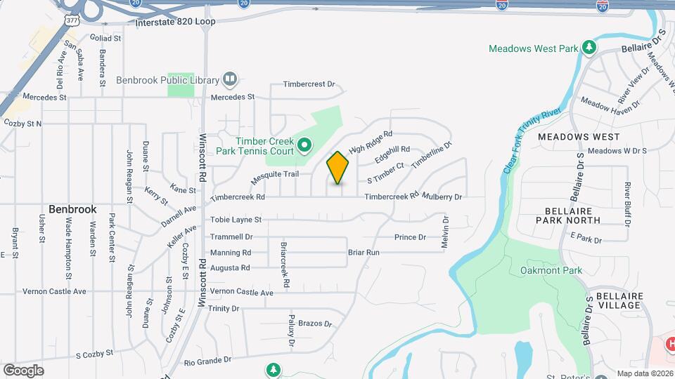 1024 Edgewood Trail Map and Location Details