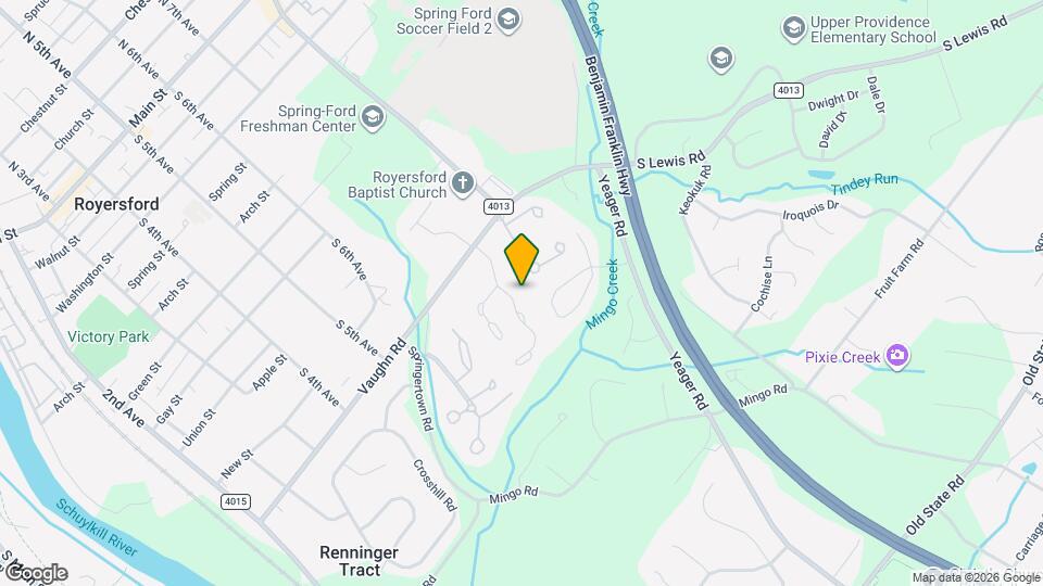201 Providence Forge Rd Map and Location Details