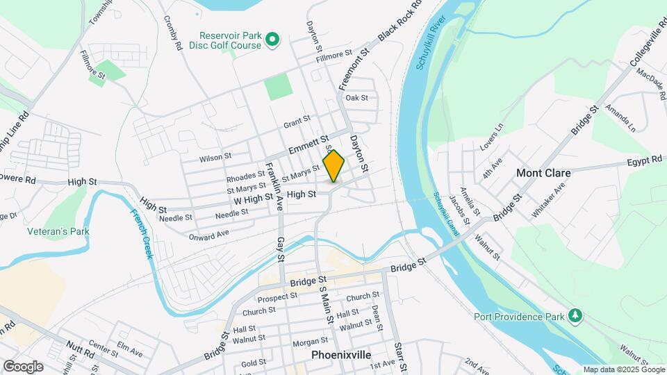 213-219 High St Map and Location Details