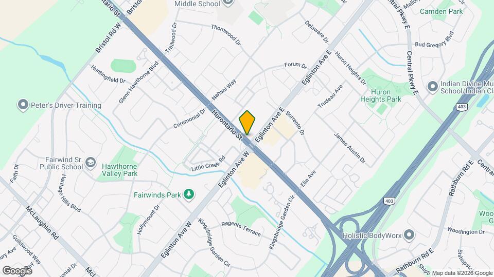 5015 Hurontario St, Unit 2706 Map and Location Details