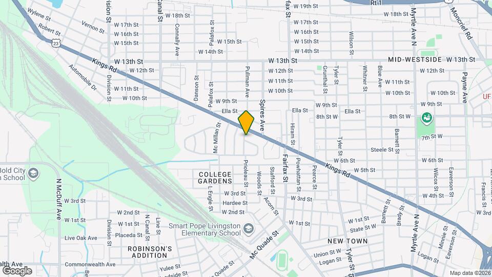 2053 College Cir N Mapa y Detalles de la Ubicación